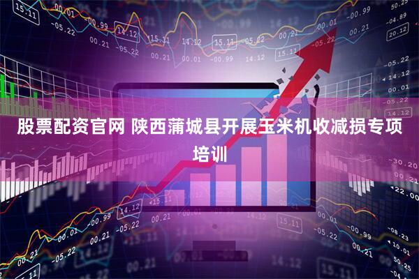 股票配资官网 陕西蒲城县开展玉米机收减损专项培训